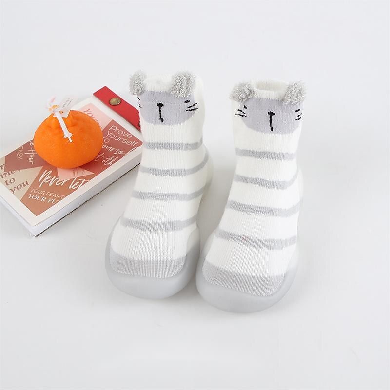 Medias Tipo Zapato para Bebé – Diseño Antideslizante y Comodidad Diaria