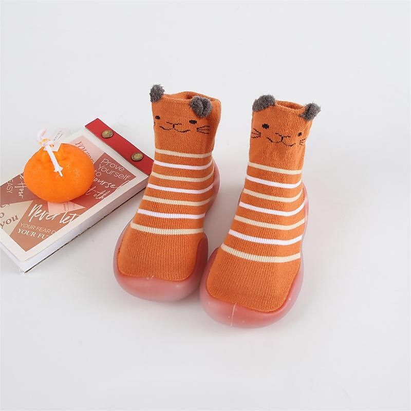Medias Tipo Zapato para Bebé – Diseño Antideslizante y Comodidad Diaria