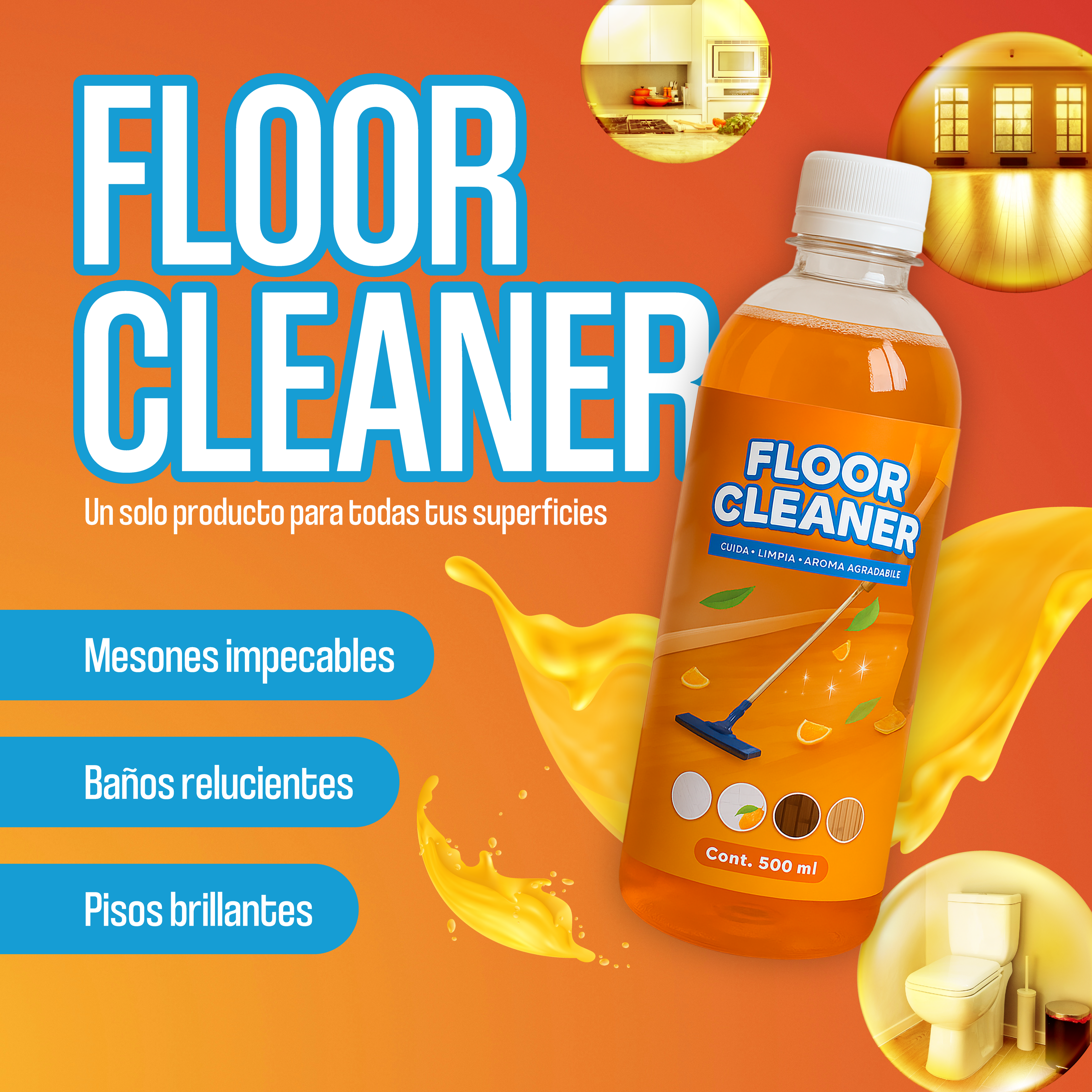 FLOOR CLEANER 👉 Limpieza Sin Esfuerzo